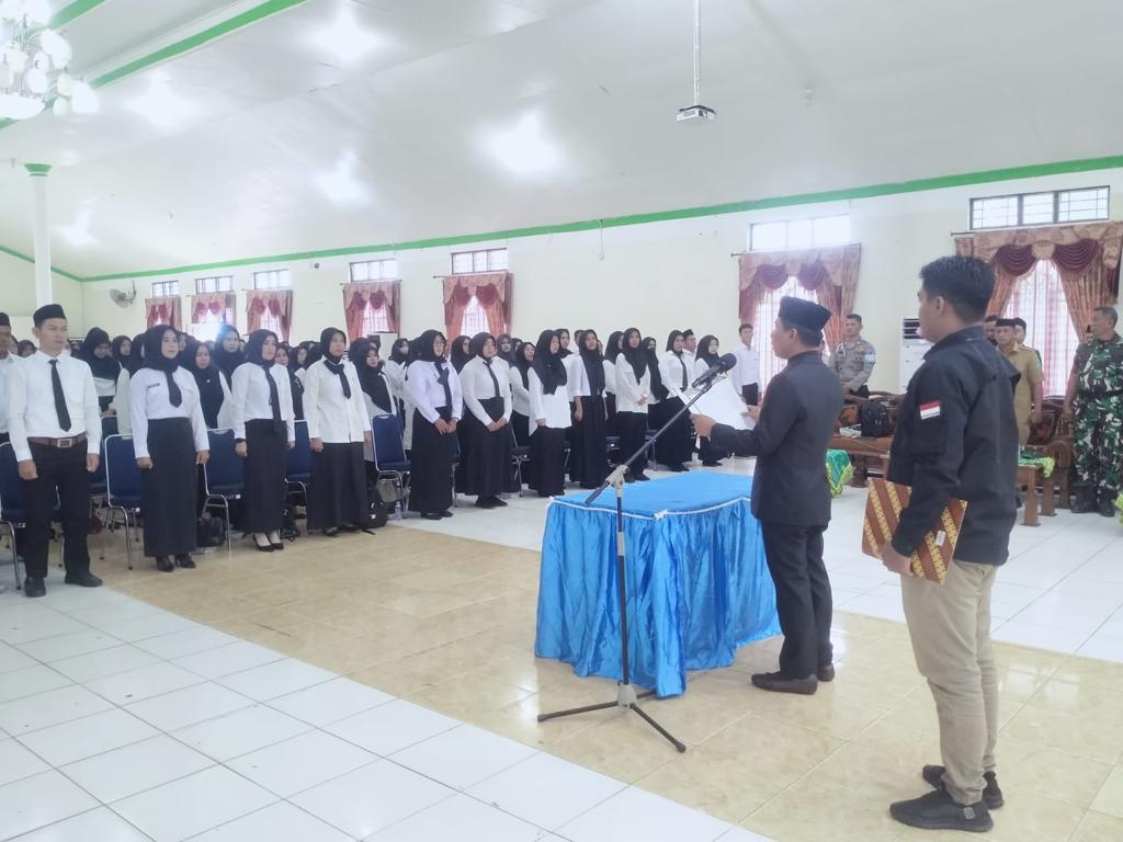 1.093 PTPS dilantik : Siap Amankan Suara Rakyat Pada Pemilu 2024