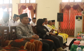 60 PPK Dilantik, Bawaslu Tanbu Hadiri Pelantikannya