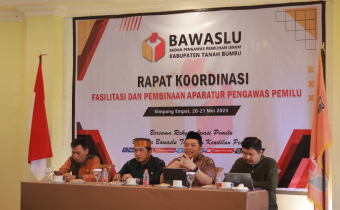 Fasilitasi dan Pembinaan Aparatur Pengawas Pemilu