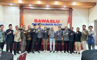 Bawaslu Tanah Bumbu Hadiri Rapat Koordinasi 